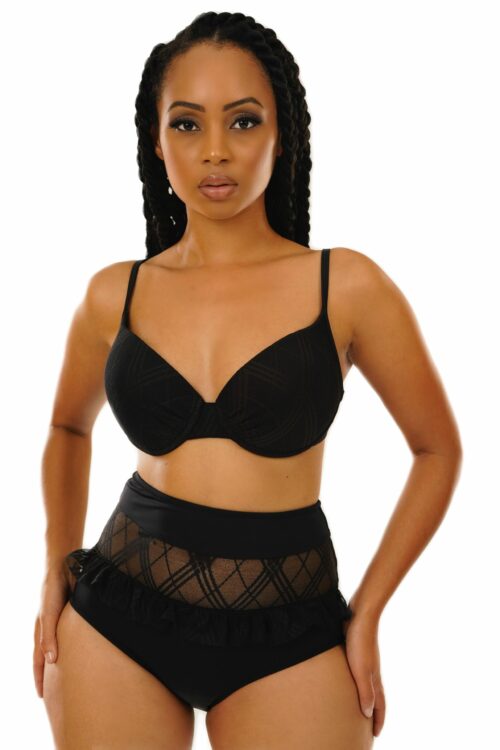 maillot de bain dentelle- swimwear - mayotte - sunday - sunday officiel - summer - taille haute