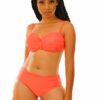 -Cuba-maillot de bain orange- swimwear - mayotte - sunday - sunday officiel - summer - taille haute maillot de bain orange- swimwear - mayotte - sunday - sunday officiel - summer - taille haute
