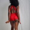 body - body dentelle - lingerie rouge - lingerie sunday - st valentin - mayotte