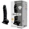 SILEXD Dual Density Silicone Dildo Model 1 black (8,5")