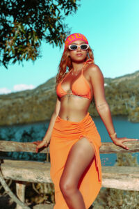 jupe de plage orange sunday maillot de bain orange mayotte (3) SIRIUS