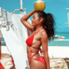 MAILLOT DE BAIN DEUX PIECES ROUGE SUNDAY OFFICIEL (4) MAIA