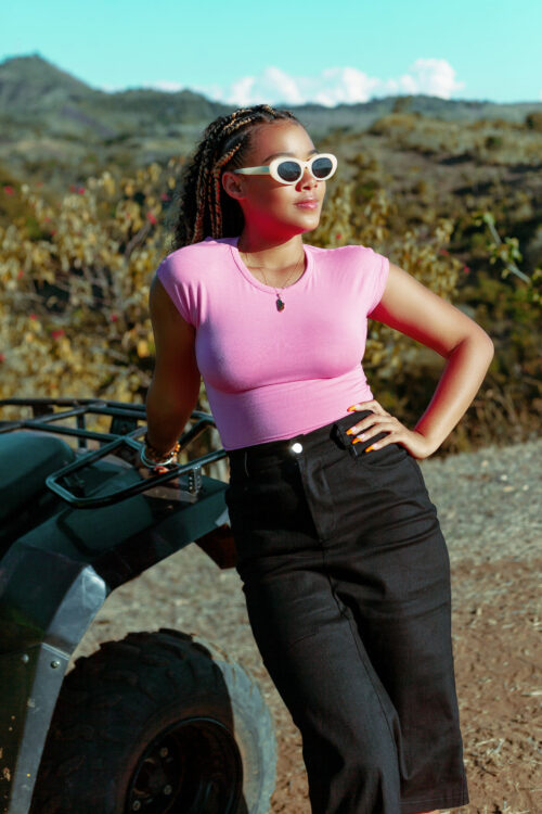 jupe longue haut rose mayotte madagascar (3) CEGINUS