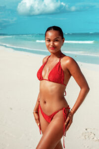 maillot de bain swimwear mayotte ortange et jaune (5) COLUMBA