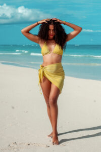 mayotte maillot de bain rouge coquillaes (3) ERRAKIS