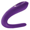 SEX TOYS MAYOTTE SUNDAY (6) SATISFYER Partner Double Classic purple