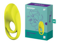 SUNDAY SEXTOYS MAYOTTE (34) SATISFYER Spectacular Duo Ring Vibrator neon green