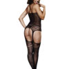 HOT FANTASY Lingerie Lace Suspender Bodystocking