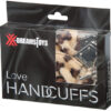 XX-DREAMSTOYS Liebes-Handschellen m. Plüsch Leopard