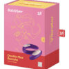 SATISFYER Partner Double Plus Remote Control purple